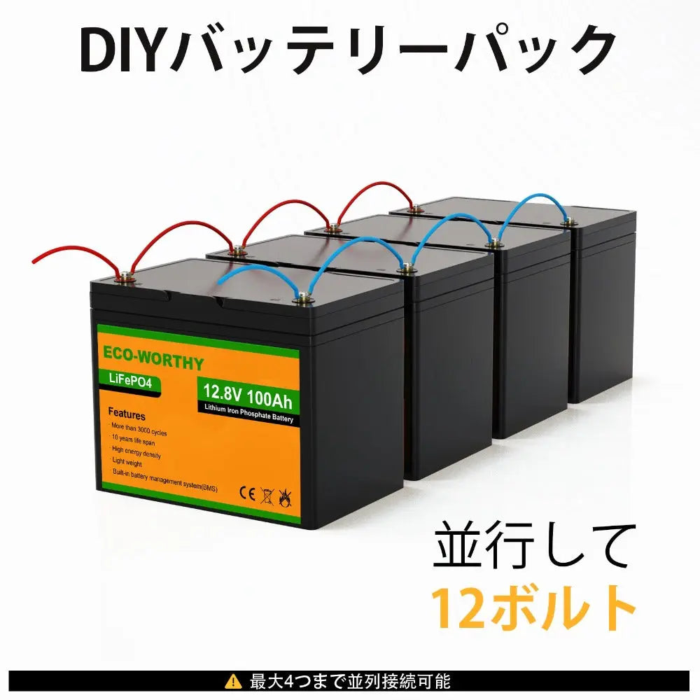 LiFePO4 12V 100Ah リン酸鉄リチウム電池_10
