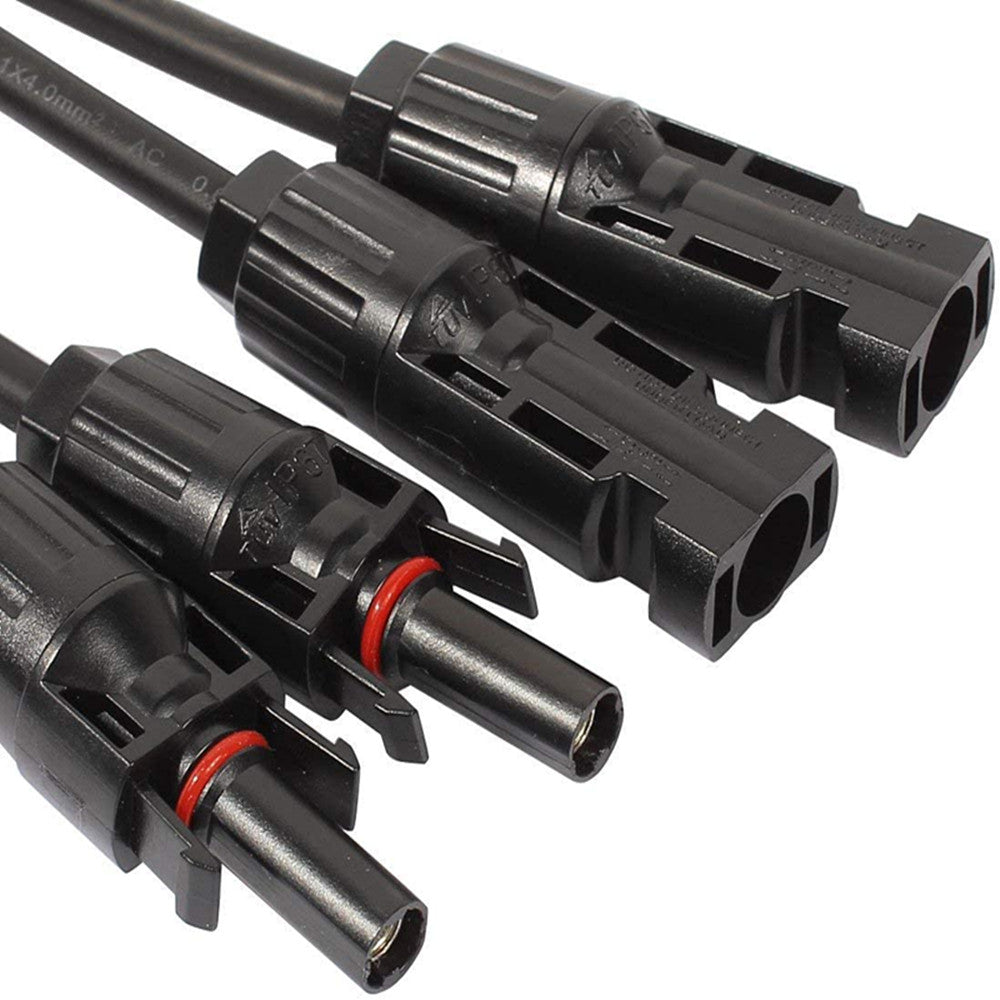 12AWG 1 ペアソーラー MC4 Y 並列分岐コネクタ MFF&FMM ペア_3