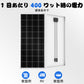 100W 12V 単結晶ソーラーパネル